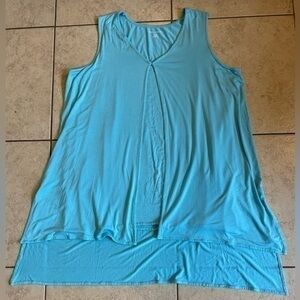 Jessica London Blue Turquoise Swing Vest Top